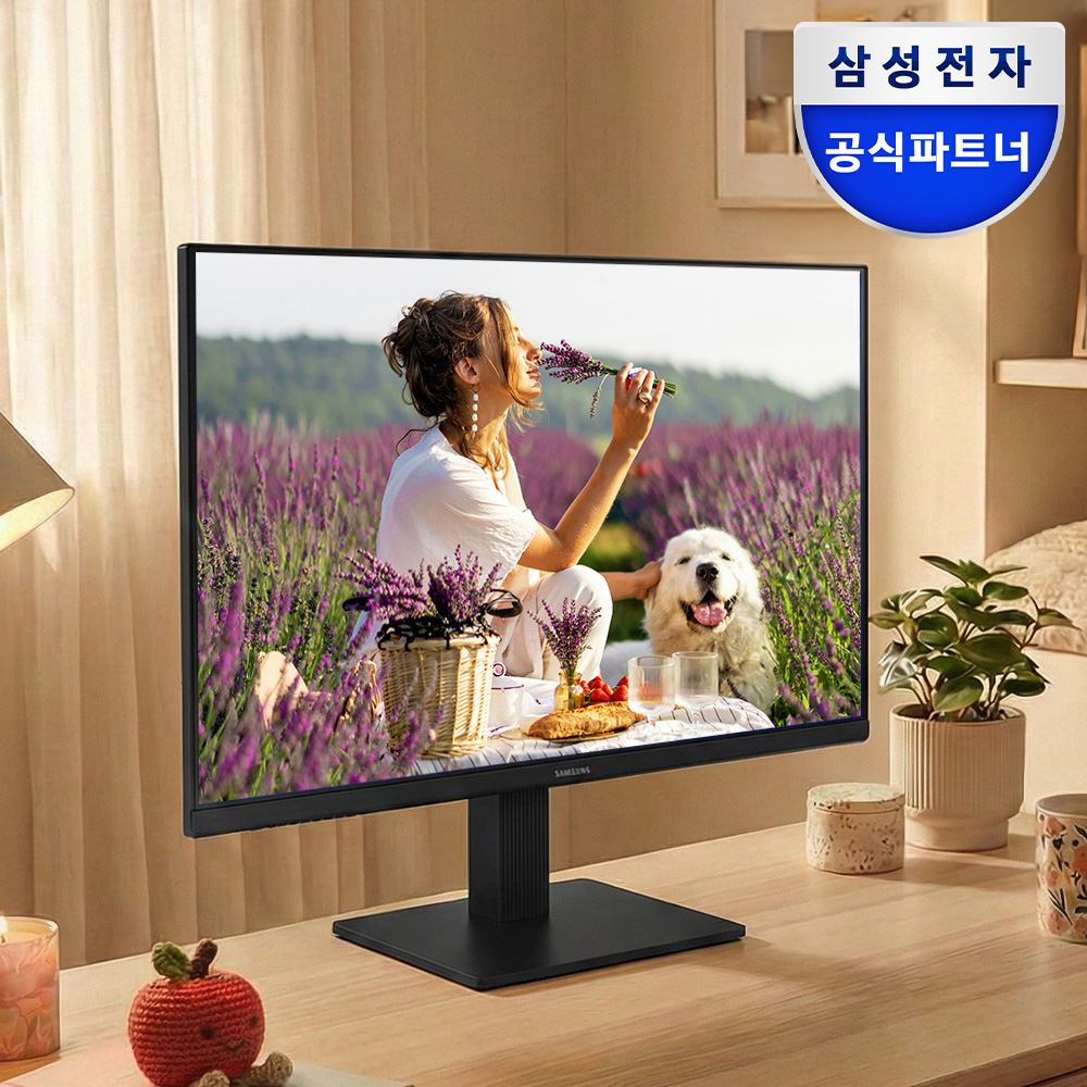 [혜택가 12만원대] 삼성전자 S24D300 60.4cm(24인치) IPS 100Hz