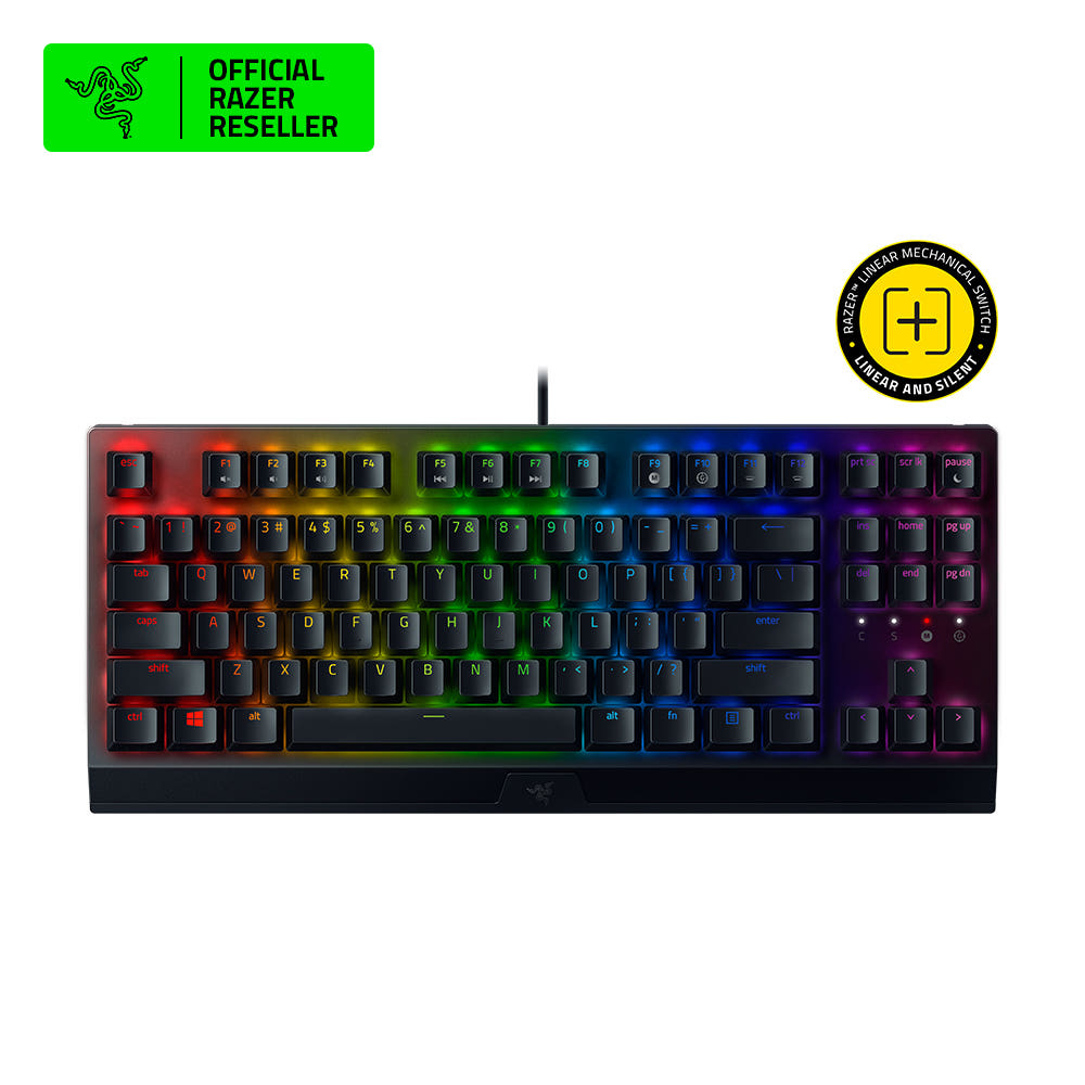 레이저코리아 Blackwidow V3 TKL 기계식 게이밍 키보드 한글배열 - 상품 이미지
