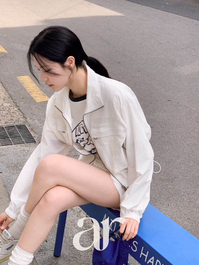 카고 크롭 집업 숏팬츠 셋업 st2832 상품 이미지