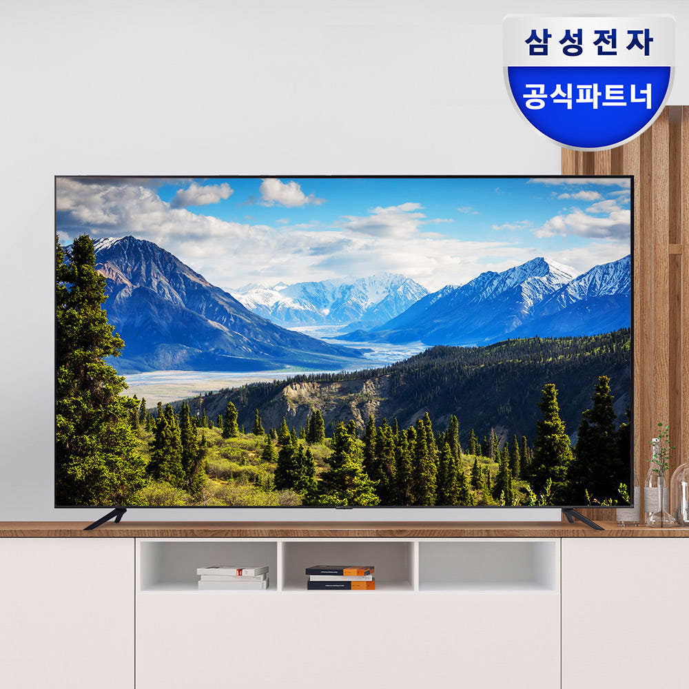 삼성 85인치(214.7cm) 4K UHD 1등급 스마트 비즈니스TV LH85B 스탠드형