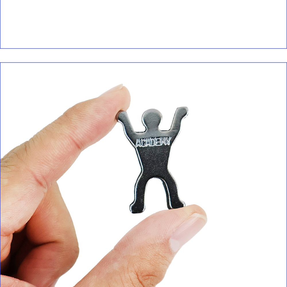 다용도부착 에너지포즈냉장고고정만세마그넷 크롬도금메모홀더마그넷홀더 6개 - 상세 이미지 2