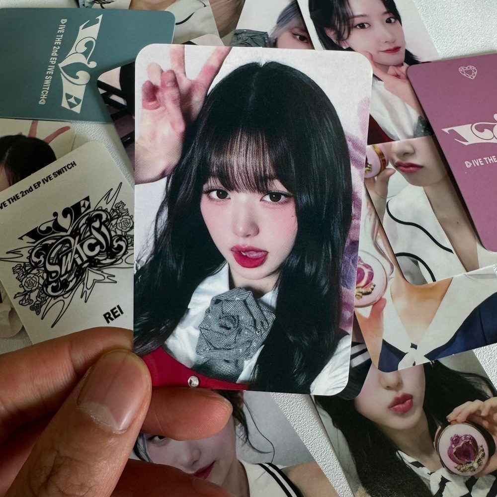 아이브포토카드 풀세트 18장 응원봉 아이돌굿즈 - 상세 이미지 3
