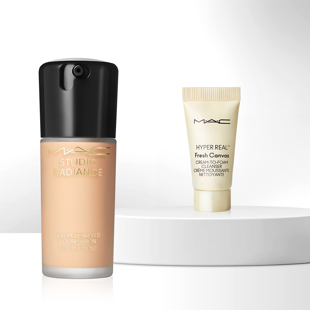 맥 스튜디오 래디언스 세럼-파워 파운데이션 30ml (+ 클렌징 폼 5ml 증정) - 상품 이미지