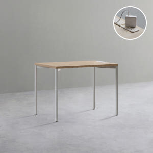 데스커 노트북 책상 1000x600mm, 화이트 솔직 후기 | 실제 배치 사진 포함 - 상품 이미지 2