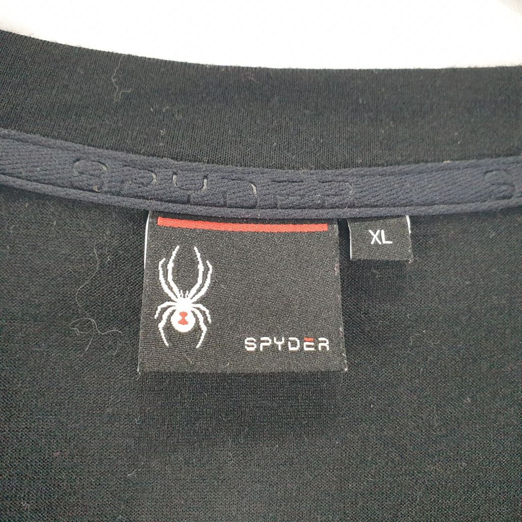 스파이더 블랙 남자 반팔티 XL N7475 이미지 7