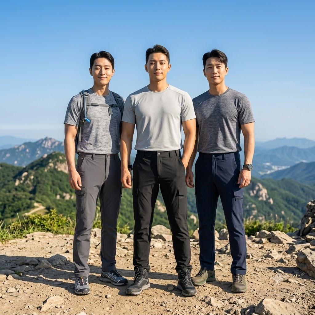 MILLET 밀레 아웃도어 남자 여름 멀티수납 카고 캠핑룩 등산 바지 - 상세 이미지 2