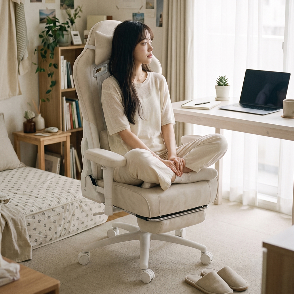 에이픽스 위닝체어 발받침 컴퓨터 게이밍의자 상품 이미지