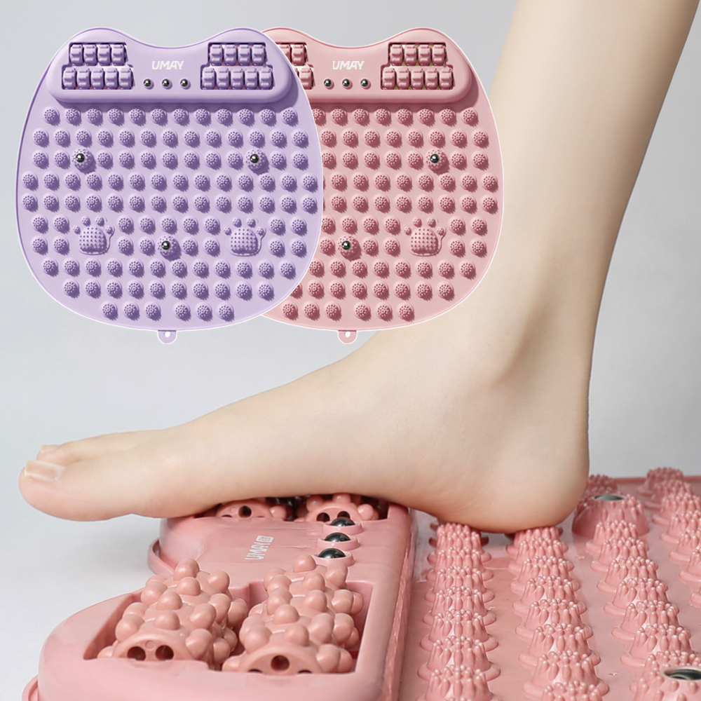 케어리즘 발지압판 발 발바닥 지압 매트 지압점 맨발걷기 롤러 지압판 - 상품 이미지