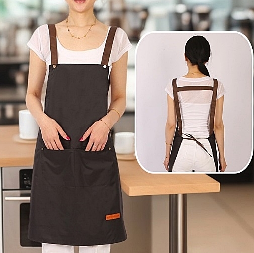 예쁜 주방 방수앞치마 식당 카페 미용실 공방 홀서빙 생활방수 설거지 앞치마 신혼 요리 이미지 6