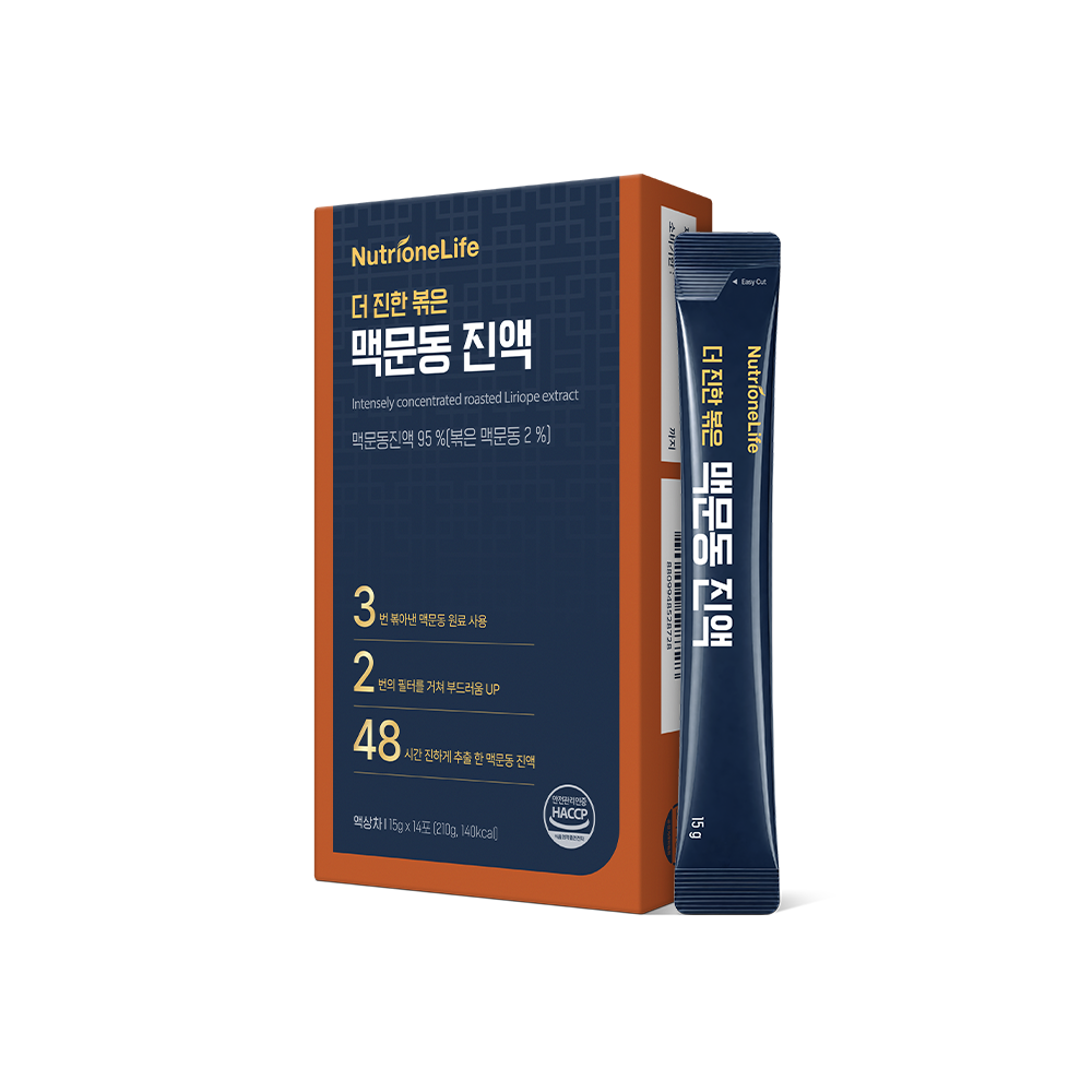 뉴트리원 더 진한 볶은 맥문동 진액 엑기스 볶음 14포, 6개 - 상세 이미지 2