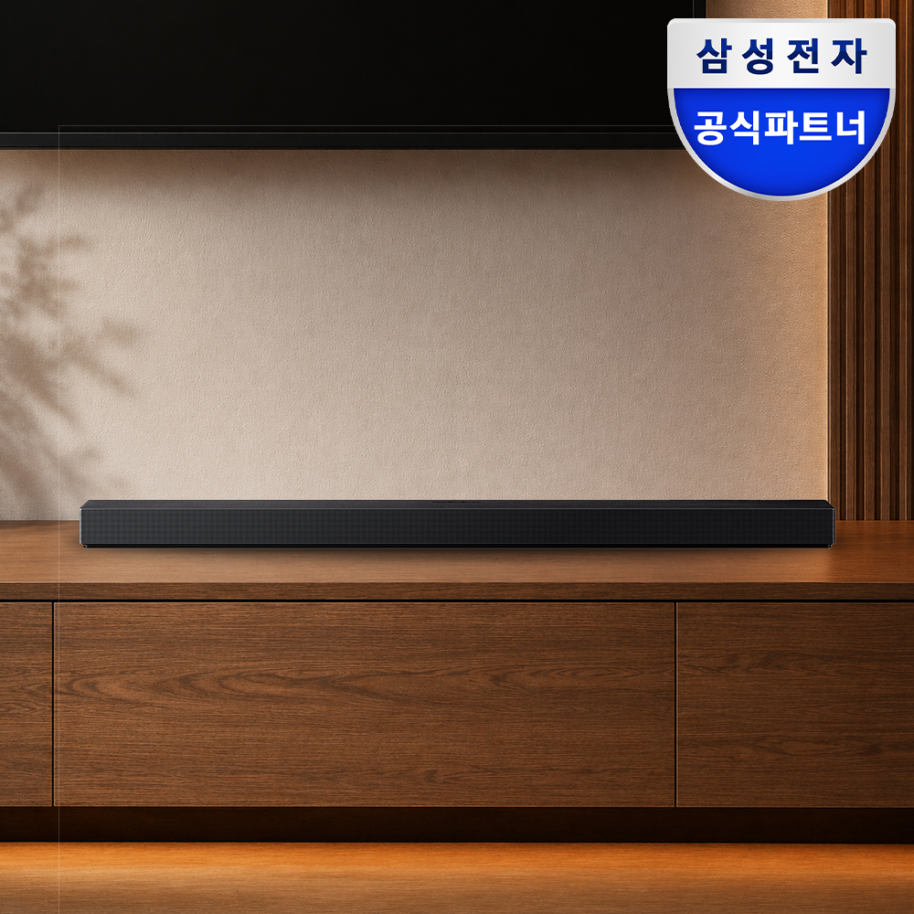 26년 삼성 올인원 사운드바 7.1.2채널 HW-QS90H/KR Q심포니 TV사운드바 - 상품 이미지