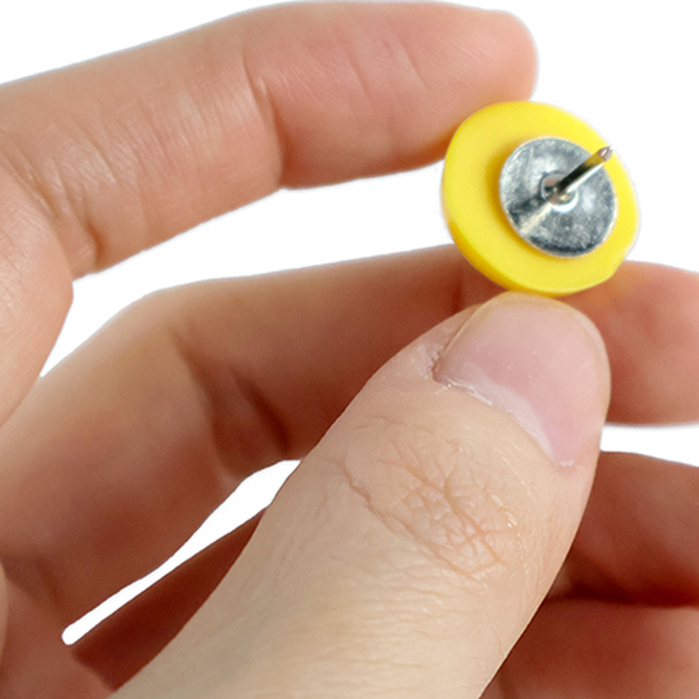 책상꾸미기메모고정스마일압정 벽보드데코장식압정 다이어리꾸미기사무용 20p - 상세 이미지 4