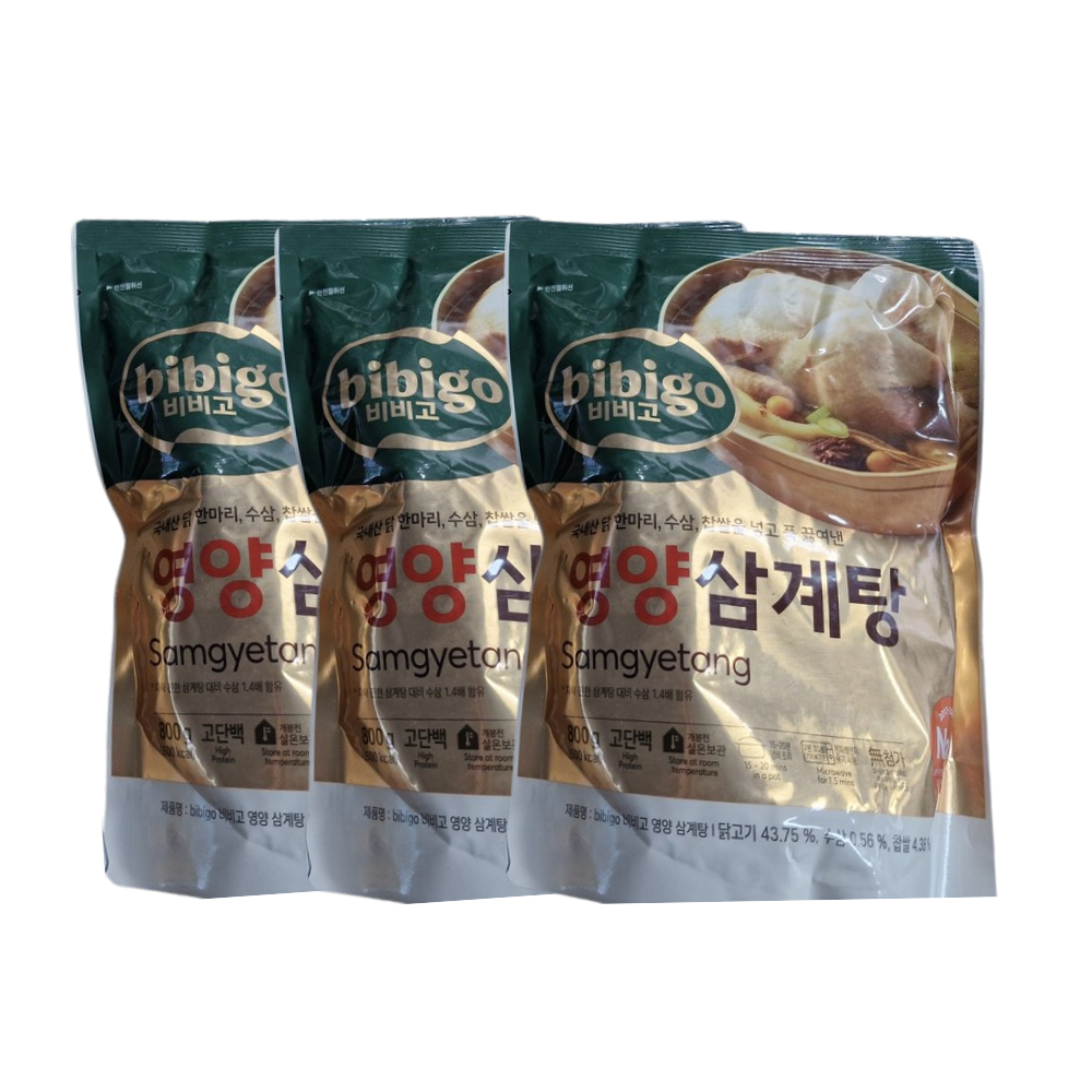비비고 영양삼계탕 800g x3개 - 상품 이미지