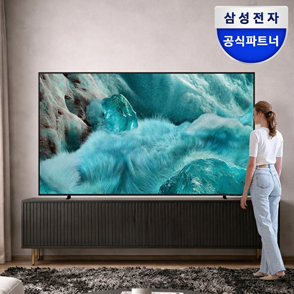 삼성 QLED AI 4K TV 163cm(65인치) KQ65QF7DAFXKR 1등급 스탠드 가격 비교 삼성공식파트너 보보 삼성 QLED AI 4K TV 163cm(65인치) KQ65QF7DAFXKR 1등급 스탠드