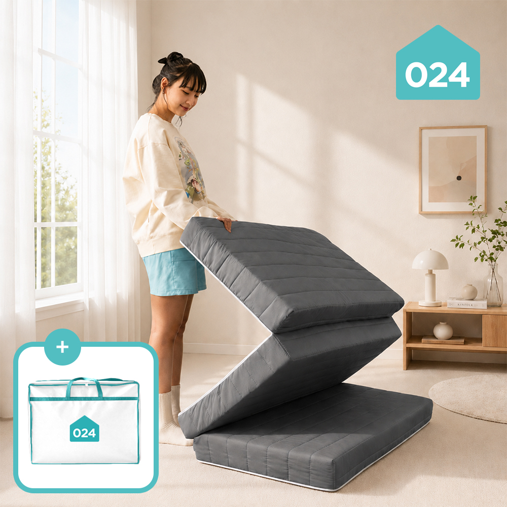 네이버 024홈 국민토퍼 3단 접이식 토퍼 매트리스 8cm 멀티싱글
