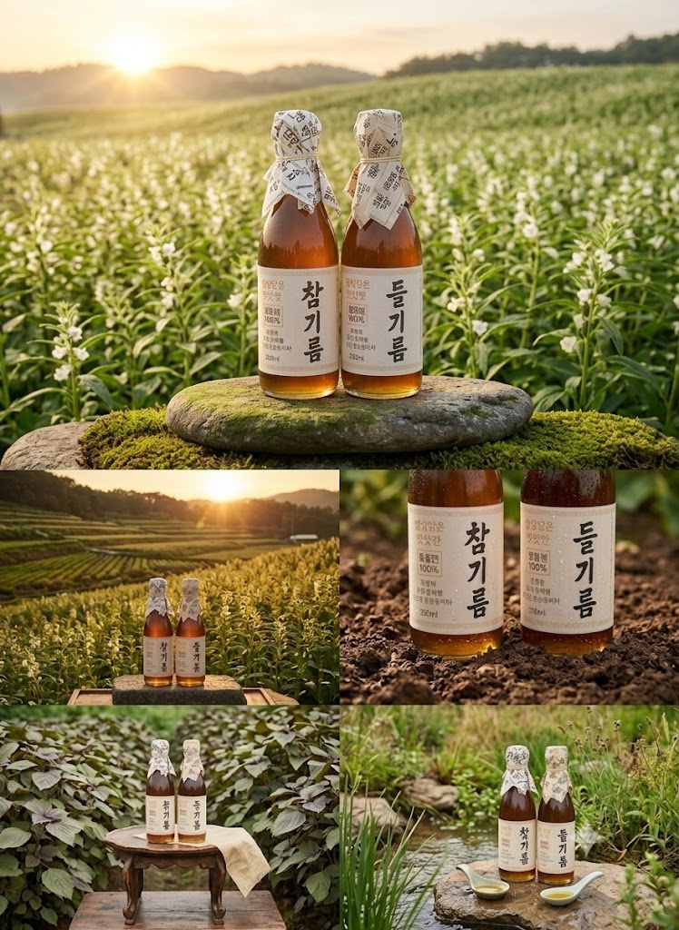 오늘짠 저온압착 통참깨 참기름 350ml, 4개 - 상세 이미지 5
