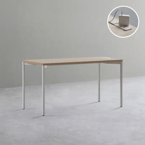 데스커 노트북 책상 1400x600mm, 화이트 솔직 후기 | 실제 배치 사진 포함 - 상품 이미지 2