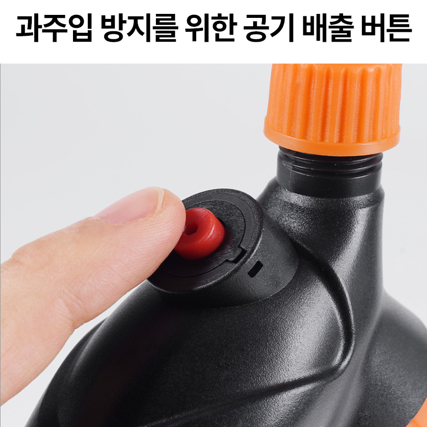프로스펙스 미니 공기주입기 축구공바람넣기 양방향 게이지 휴대용 손 볼펌프 이미지 7