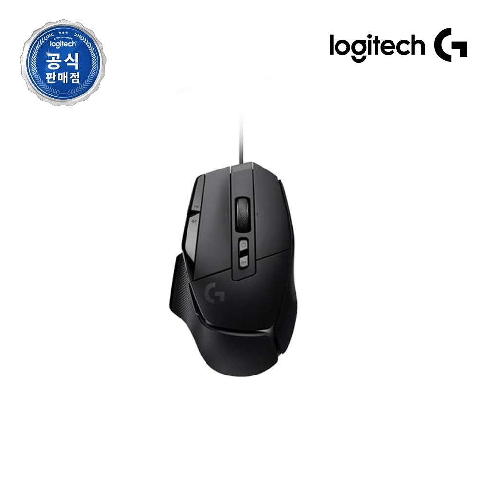 로지텍코리아 공식 G502 X 유선 게이밍 마우스 블랙