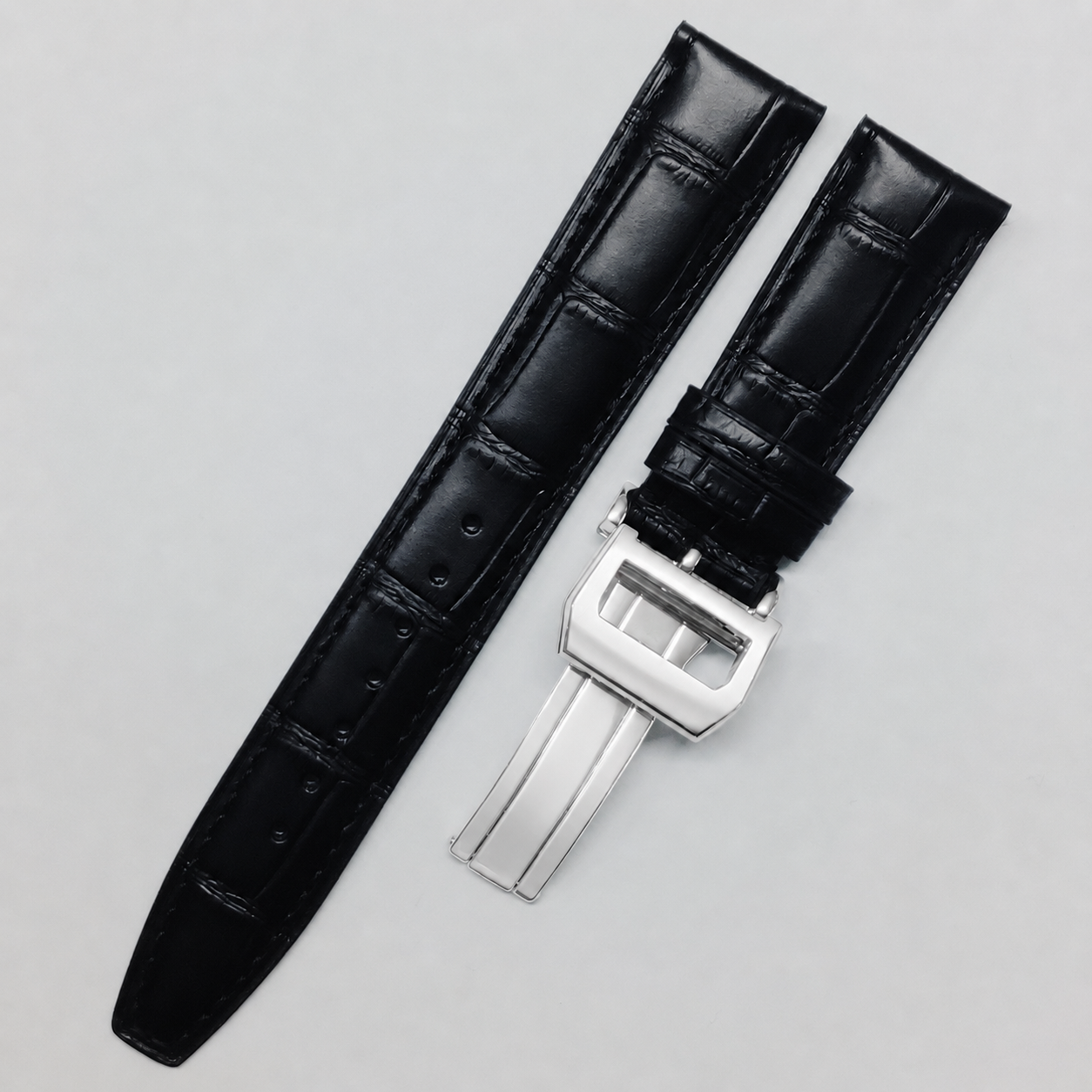 IWC 포르토피노 포르투기저 호환 가죽 스트랩 디버클 브라운 - 상세 이미지 4