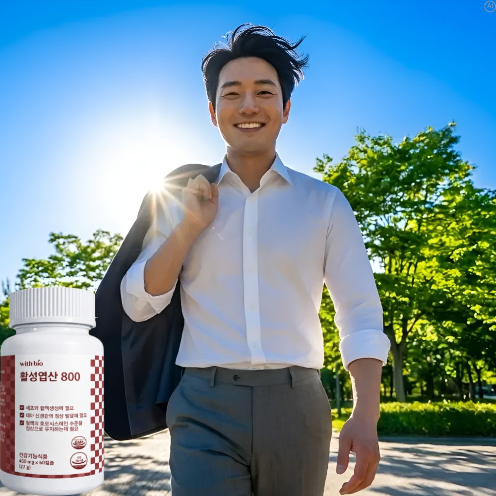 남자 임신초기 임산부엽산 활성 활성형엽산800 효능 folicacid - 상세 이미지 4