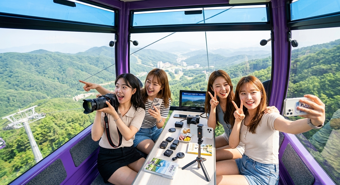 [신록의 계절 당일기차] 발왕산 케이블카 & 천년주목나무 숲길&동해 도째비골 스카이위크 - 상세 이미지 2
