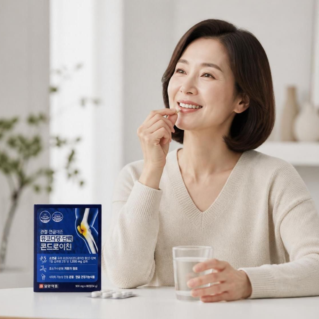 일양약품 관절엔 콘드로이친 1200 소연골 소유래 약3개월분 효능 - 상세 이미지 2