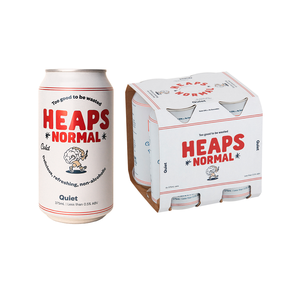 힙스 노멀 콰이어트 XPA 논알콜 맥주 375ml, 4개 - 상품 이미지