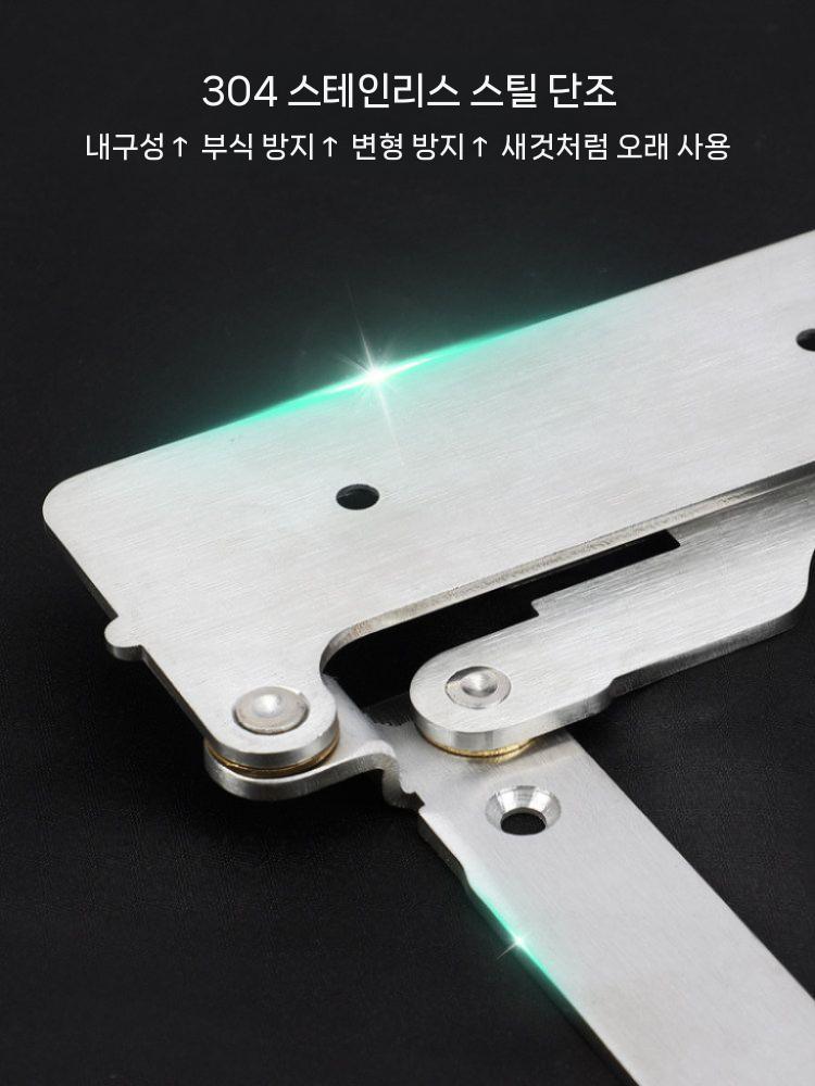 접이식 도어 부품 하드웨어 교체 슬라이딩 옷장 부속 600mm 왼쪽 - 상세 이미지 3