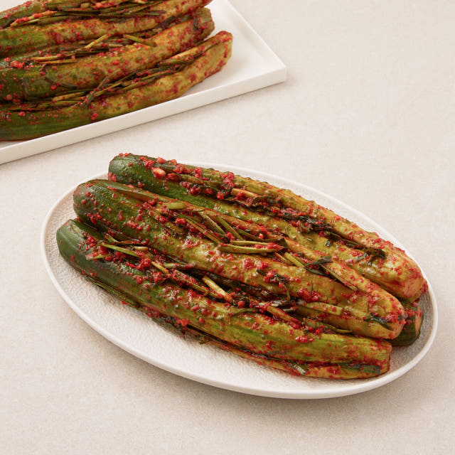 전주찬방 전국김치품평회 4회수상 국내산 오이소박이 2kg, 1개