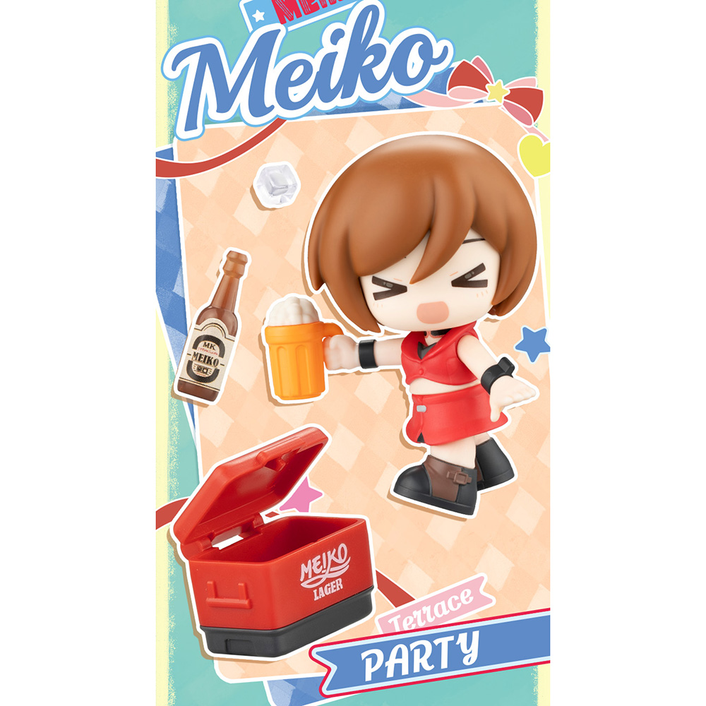 블로키 하츠네미쿠 테라스 파티 6종세트 굿즈 액션 피규어 장난감 프라모델 스티커세트 - 상세 이미지 2