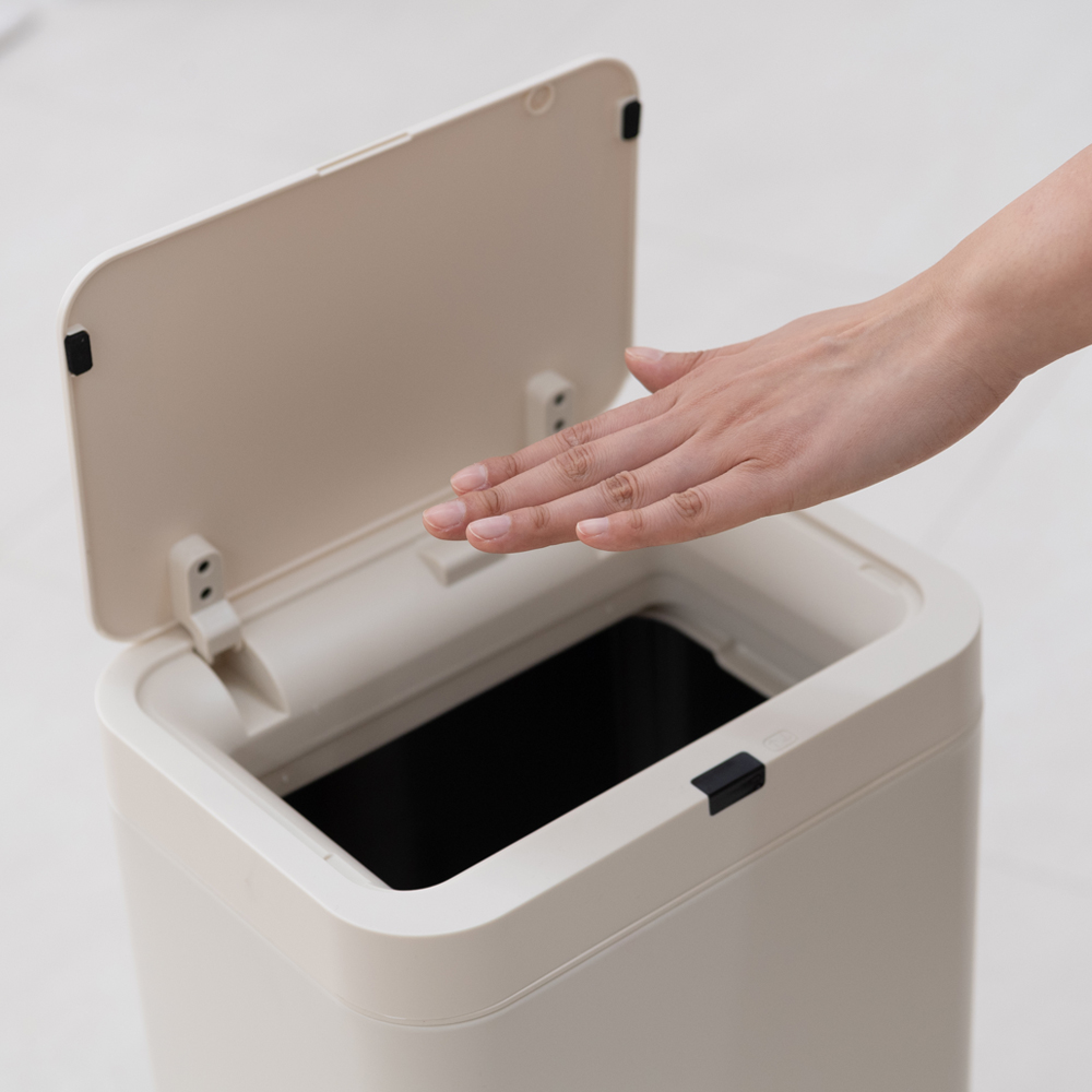 씨에스리빙 포레 자동센서 쓰레기통 스마트 인테리어 휴지통 20L, 블랙 - 상세 이미지 5