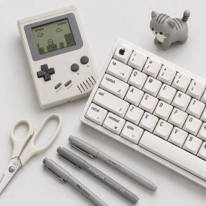 애플 키캡 영문 레트로 XDA PBT 염료승화 기계식키보드 독거미 한무무 개봉기 | 실사용 후기 - 상품 이미지 4