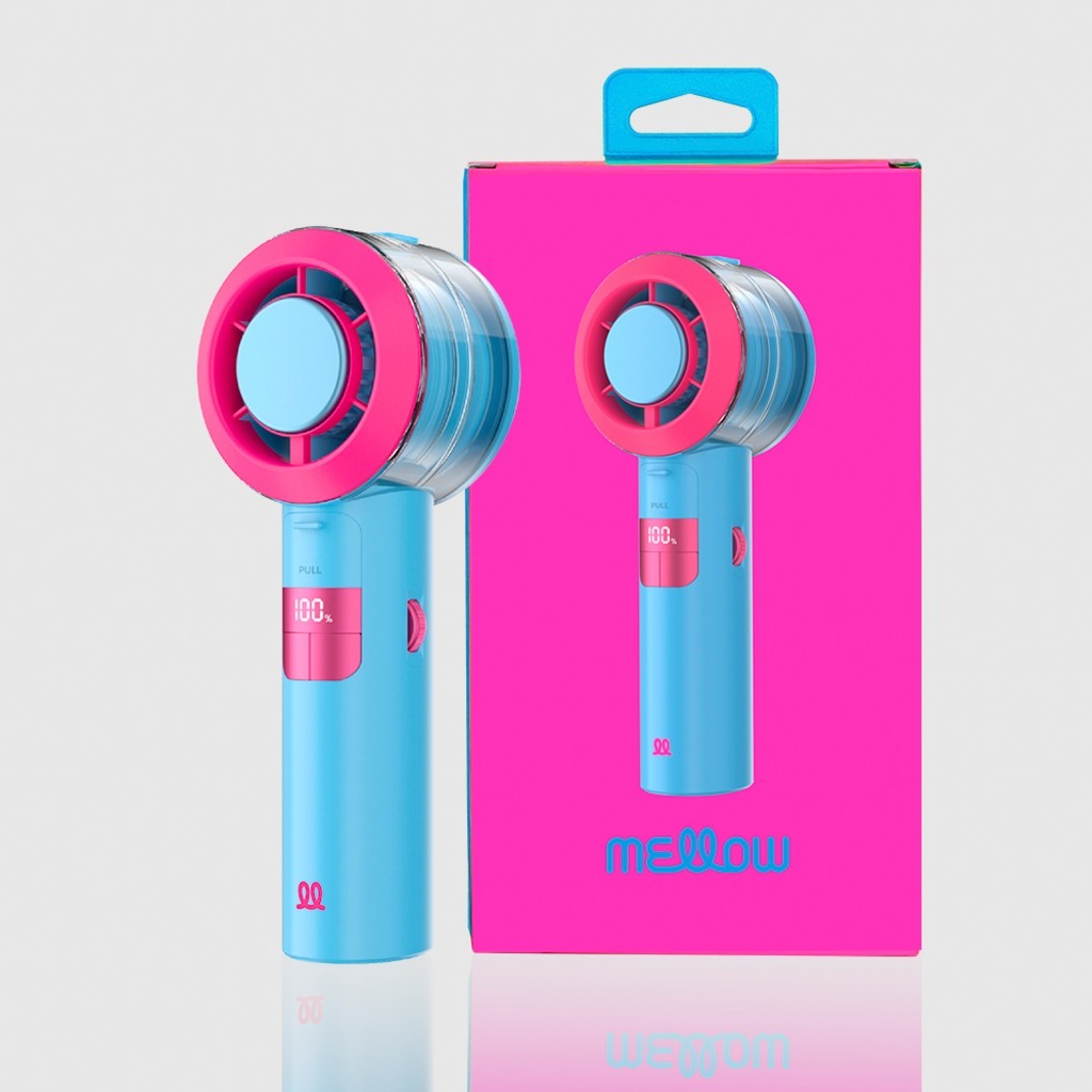 데코아르 100단 미스트 급속 냉각 휴대용 손 선풍기 보조배터리 BLDC LED 저소음 이미지 7