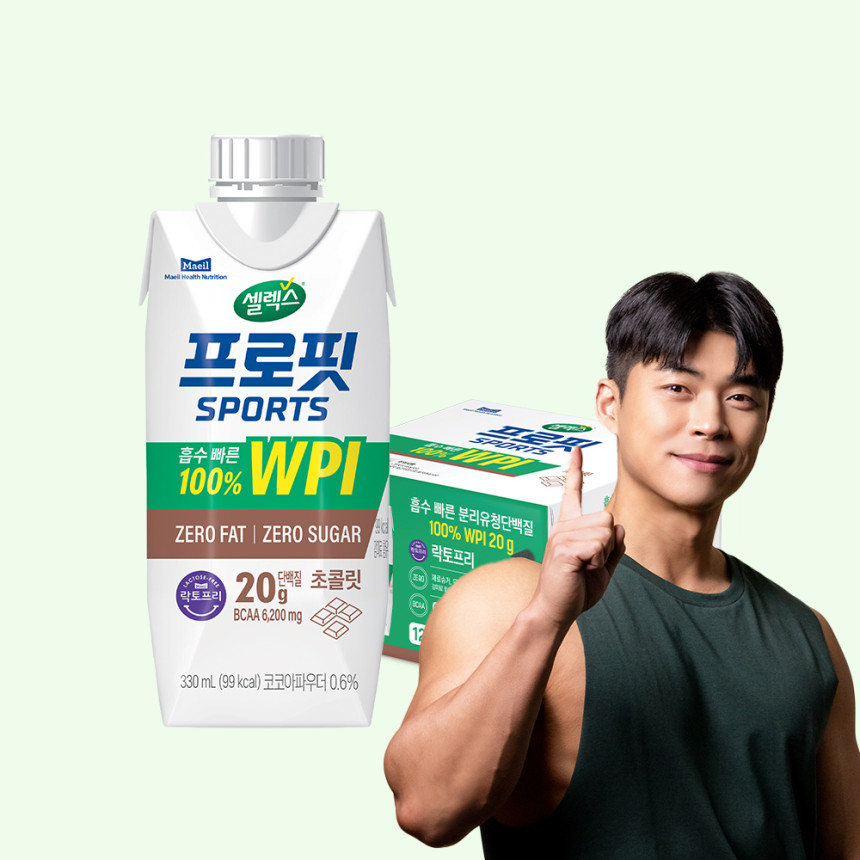 셀렉스 프로핏 Sports WPI 드링크 330ml 초콜릿 2박스(총 24입) 외 2종