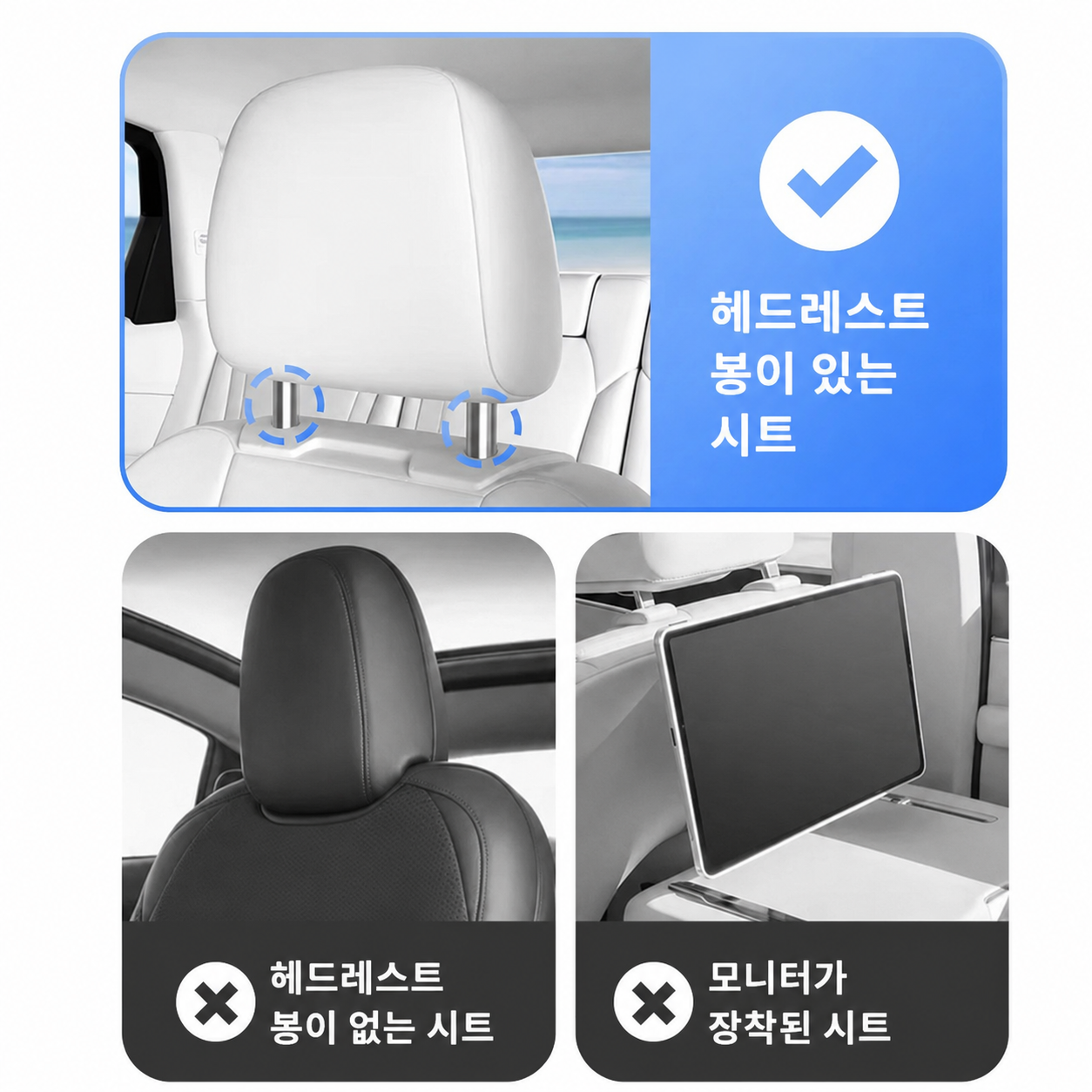 베이스어스 MagPro Series II 차량용 뒷좌석 헤드레스트 테이블 접이식 트레이 - 상세 이미지 4