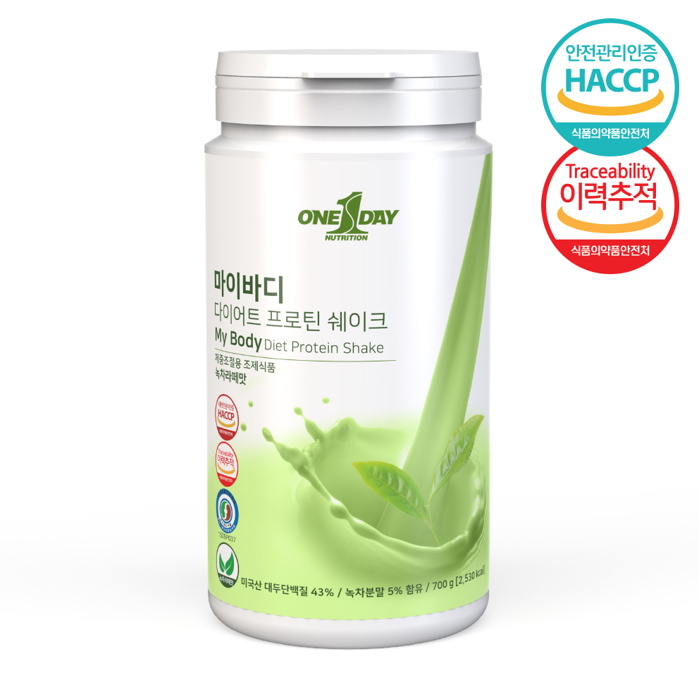 마이바디 다이어트 프로틴 쉐이크 식사대용 단백질 음식 간식 녹차라떼맛 ISP 700g - 상세 이미지 2