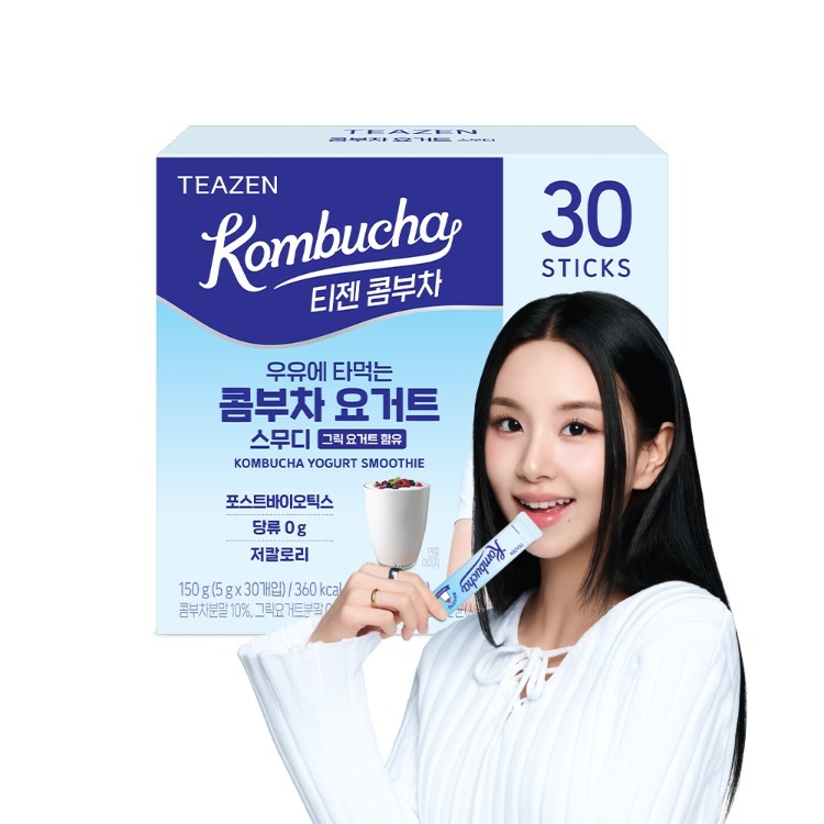 콤부차 요거트 스무디 스틱 사무실 탕비실 차 선물 티젠 30개입, 1개 - 상품 이미지