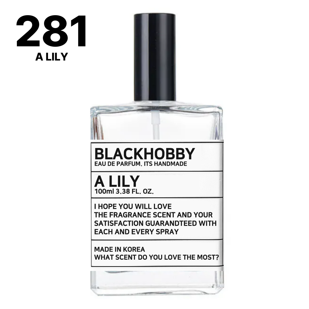 [5+2] 블랙하비 어 릴리 (A Lily) 100ml 백합 꽃집 드레스 향수 [281] - 상품 이미지