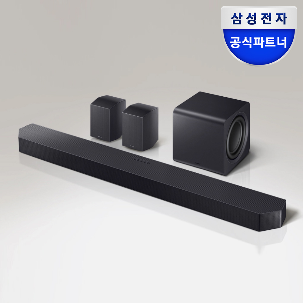 26년 신형 삼성 11.1.4채널 블루투스 Q심포니 사운드바 HW-Q990H/KR 제품 이미지