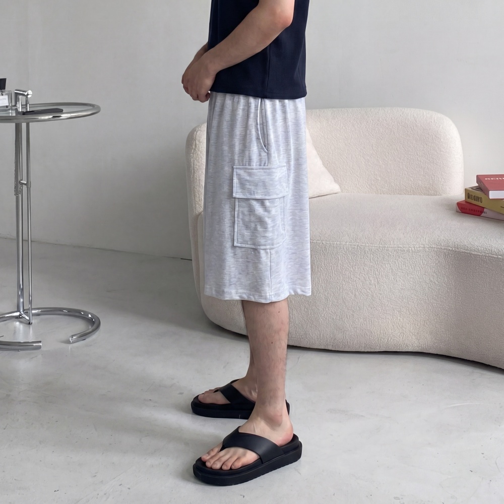 1+1 6부 7부반바지 남자버뮤다팬츠 카고 건빵반바지 - 상세 이미지 3