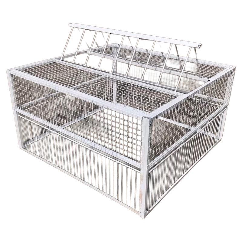비둘기 포획틀 포획 덫 철제 케이지 농작물 보호 유해야생조류 40x30x26cm 이미지 6