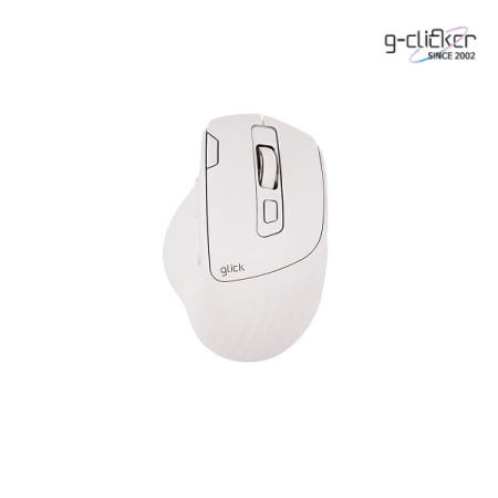 지클릭커 OFFICEPRO OP55 두툼머핀 유무선 (화이트)