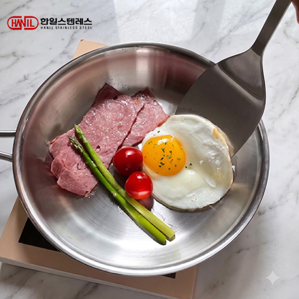 한일스텐레스 베일리 통5중 인덕션 스텐 궁중팬 304 20cm 이미지 6