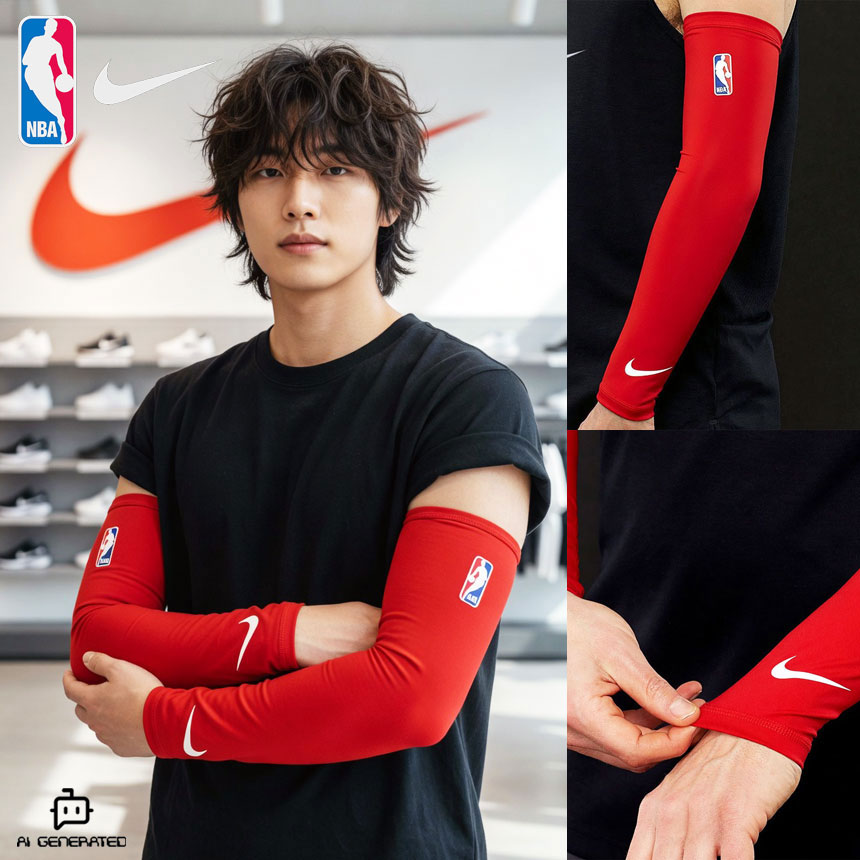 나이키 NBA 엘리트 슈팅 암 슬리브 NB3003-610 / 010 / 101 바스켓볼 팔토시 (레드만 남아있습니다.) - 상품 이미지