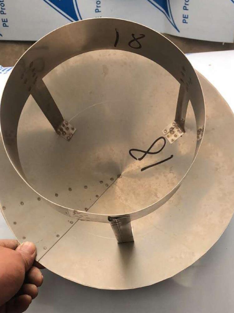 보일러 연통 커버 삿갓 굴뚝 난로 환기 스테인리스 스텐 직경 150mm - 상세 이미지 3