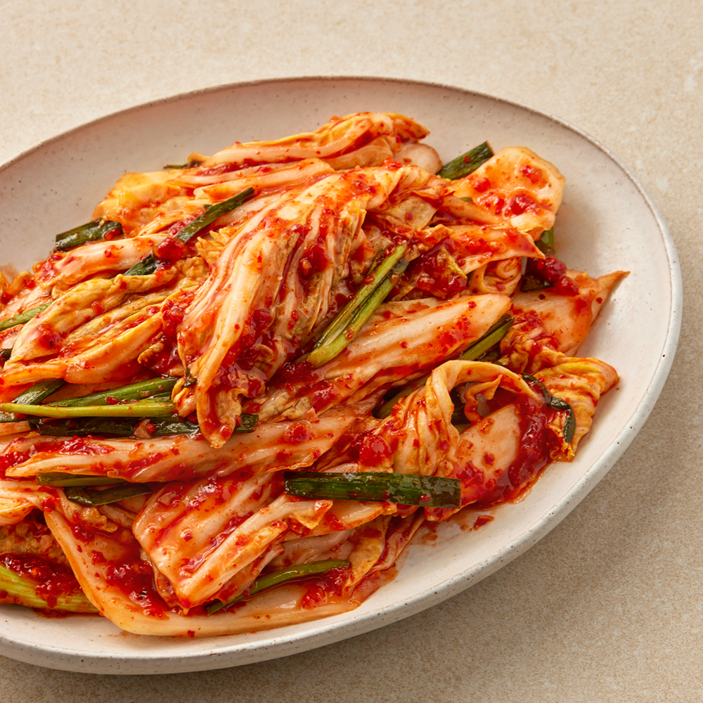 전주찬방 전국김치품평회 4회수상 국내산 쌈배추 겉절이 김치 2kg, 1개