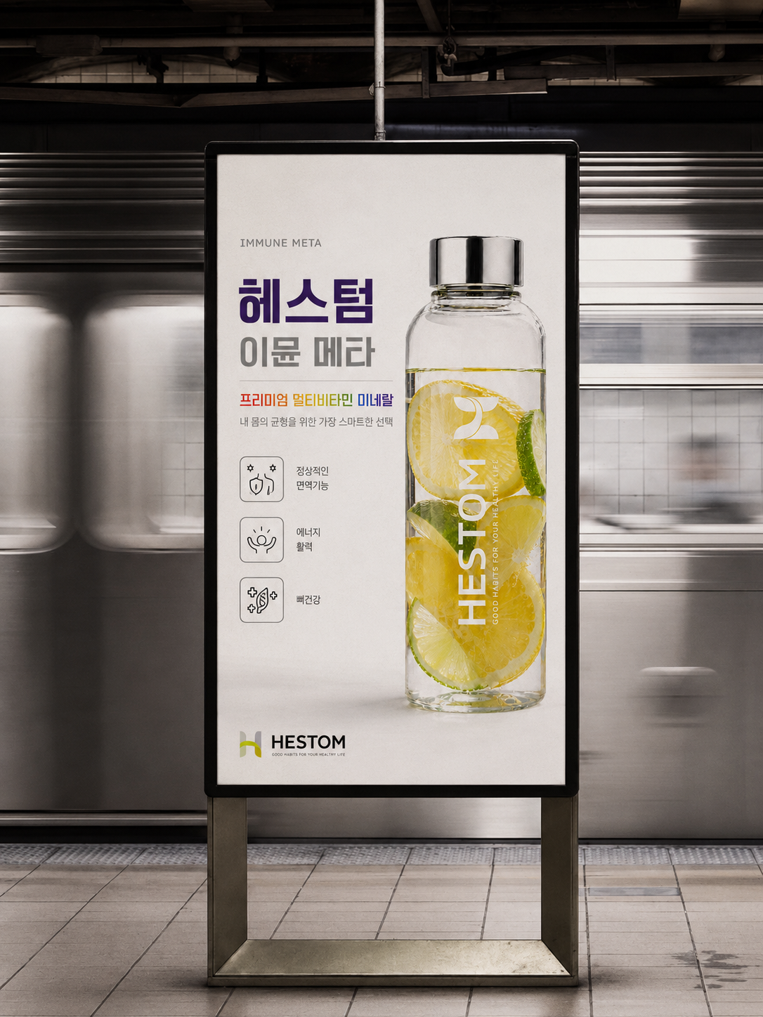 헤스텀 이뮨 메타 멀티비타민 이뮨샷 올인원 영양제 고급선물 10포, 1개 이미지 8