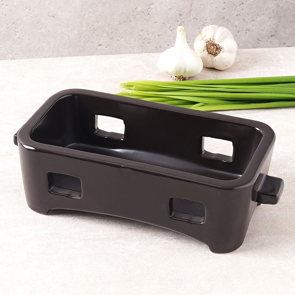 직화 내열 도자기 직사각 보쌈 수육 찜기 냄비 22.5cm, 직사각워머 중 - 상세 이미지 5