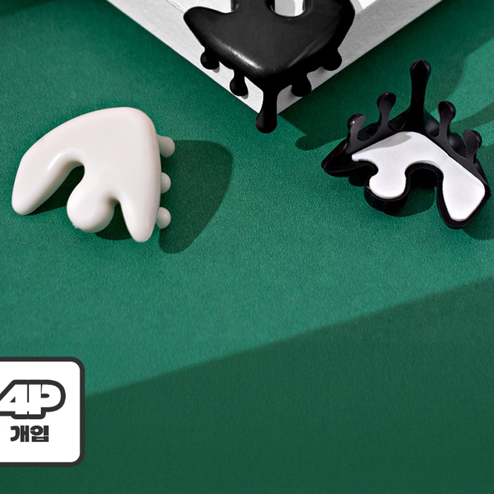 실리콘PVC가구안전코너보호대 이지부착 곡선디자인모서리안전모서리보호대 4p - 상세 이미지 5